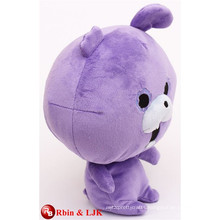 ICTI Audited Factory High Quality Custom promotional purple rabbit plush toys